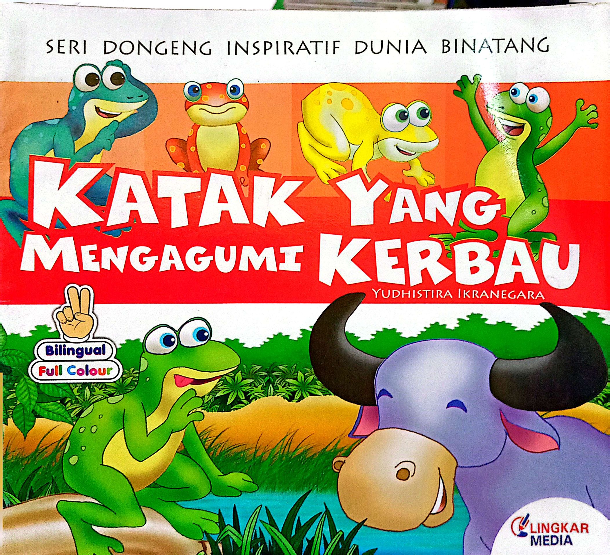 Katak yang mengagumi kerbau